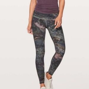 Lululemon Radiant Multi 7/8 Leggings Sz 10